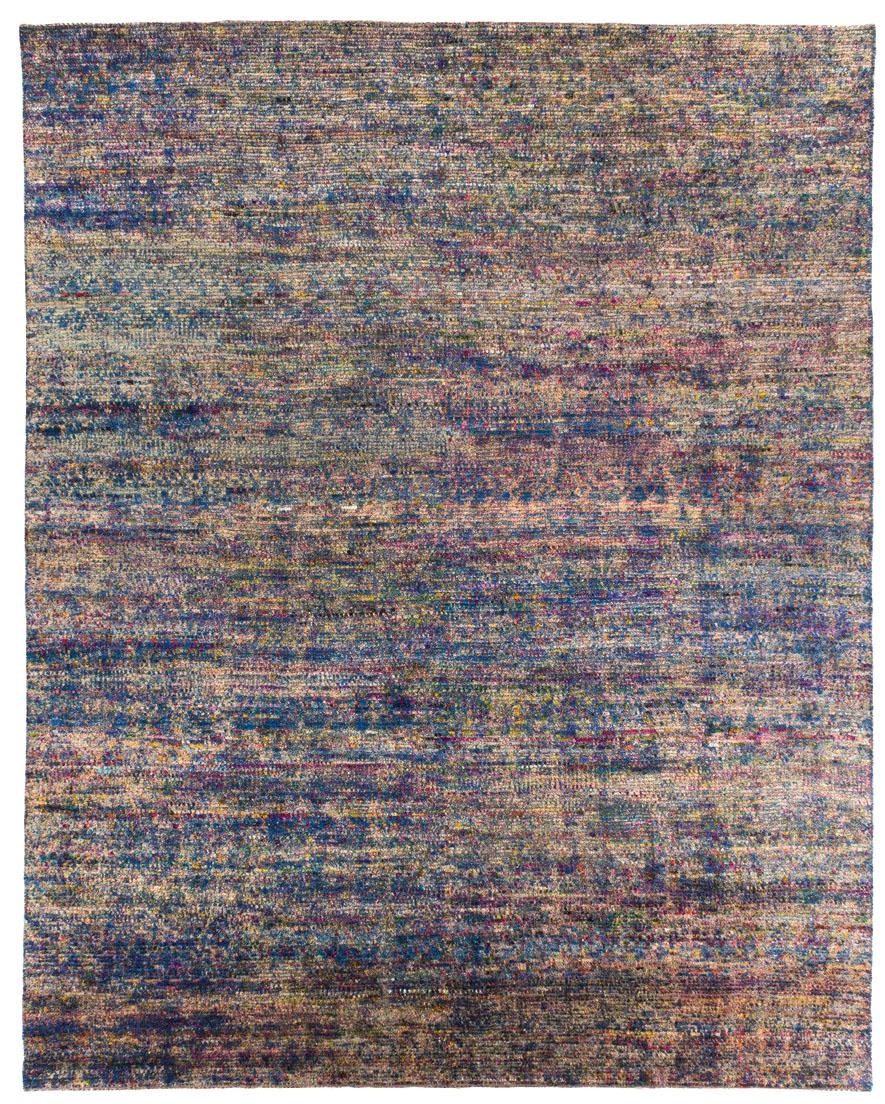 Ondine Red / Silver carpet sample