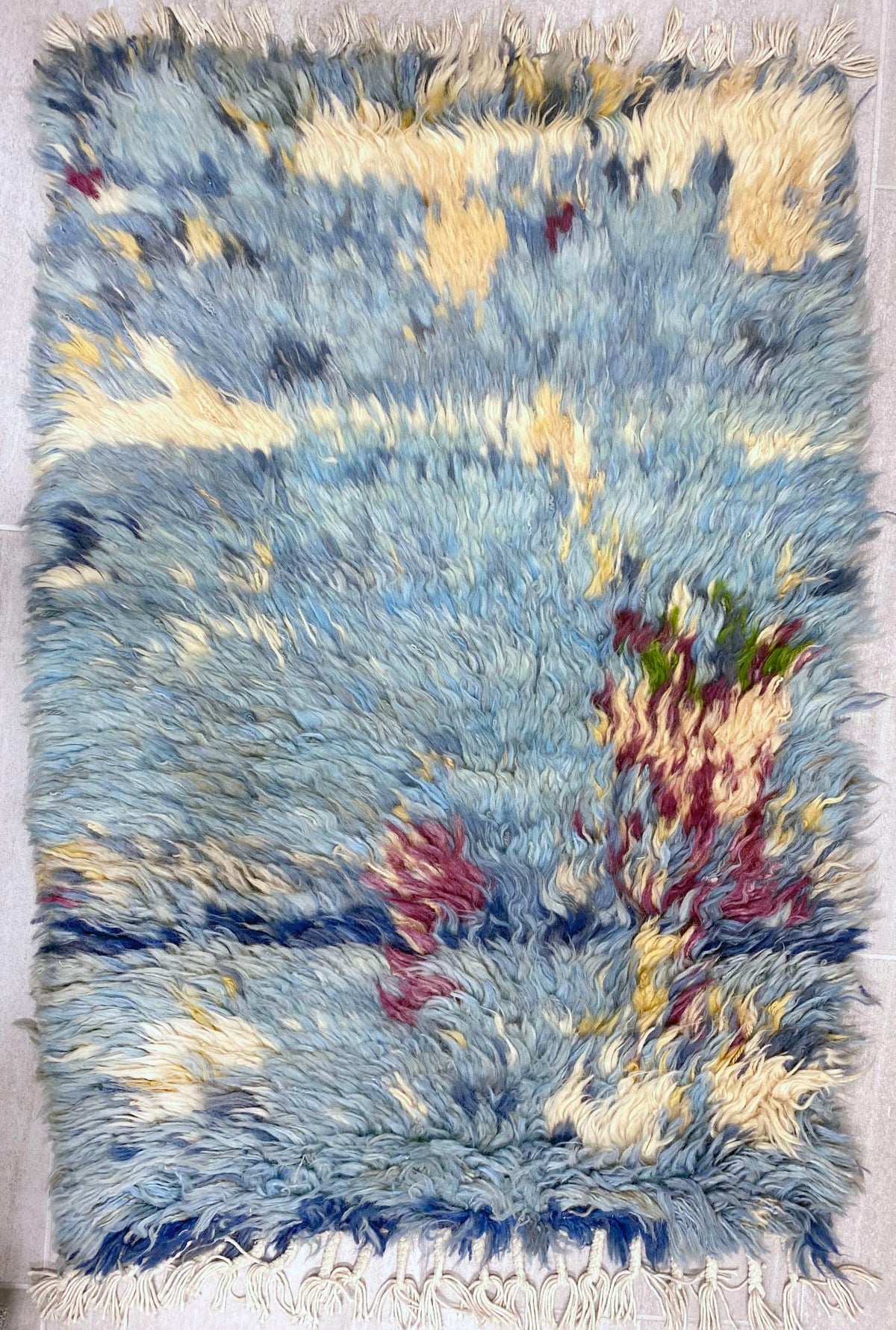 Darielle Blue carpet sample