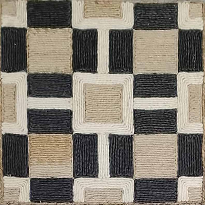 Lockewood Charcoal / Ivory / Beige carpet sample