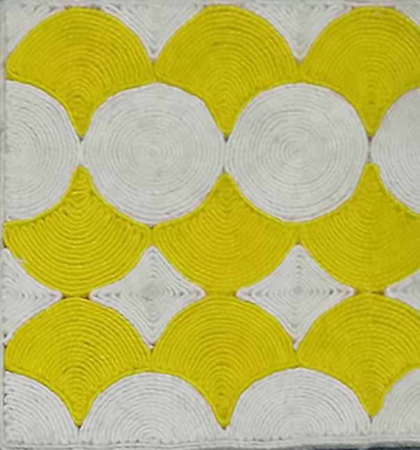 Glenhaven Gold / Silver carpet sample