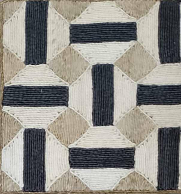 Hawthorne Blue / Charcoal carpet sample