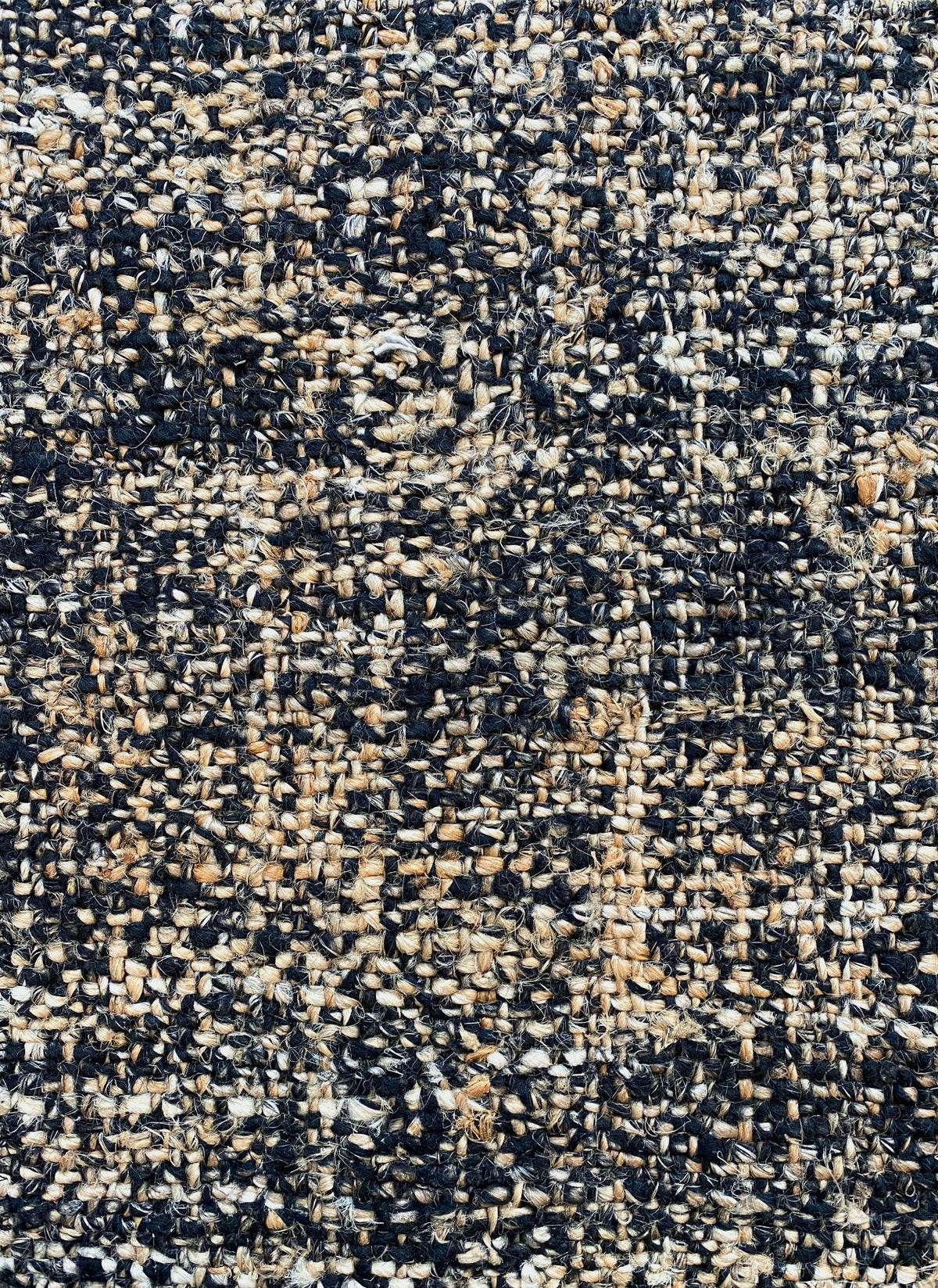 Wisp Black Natural carpet sample
