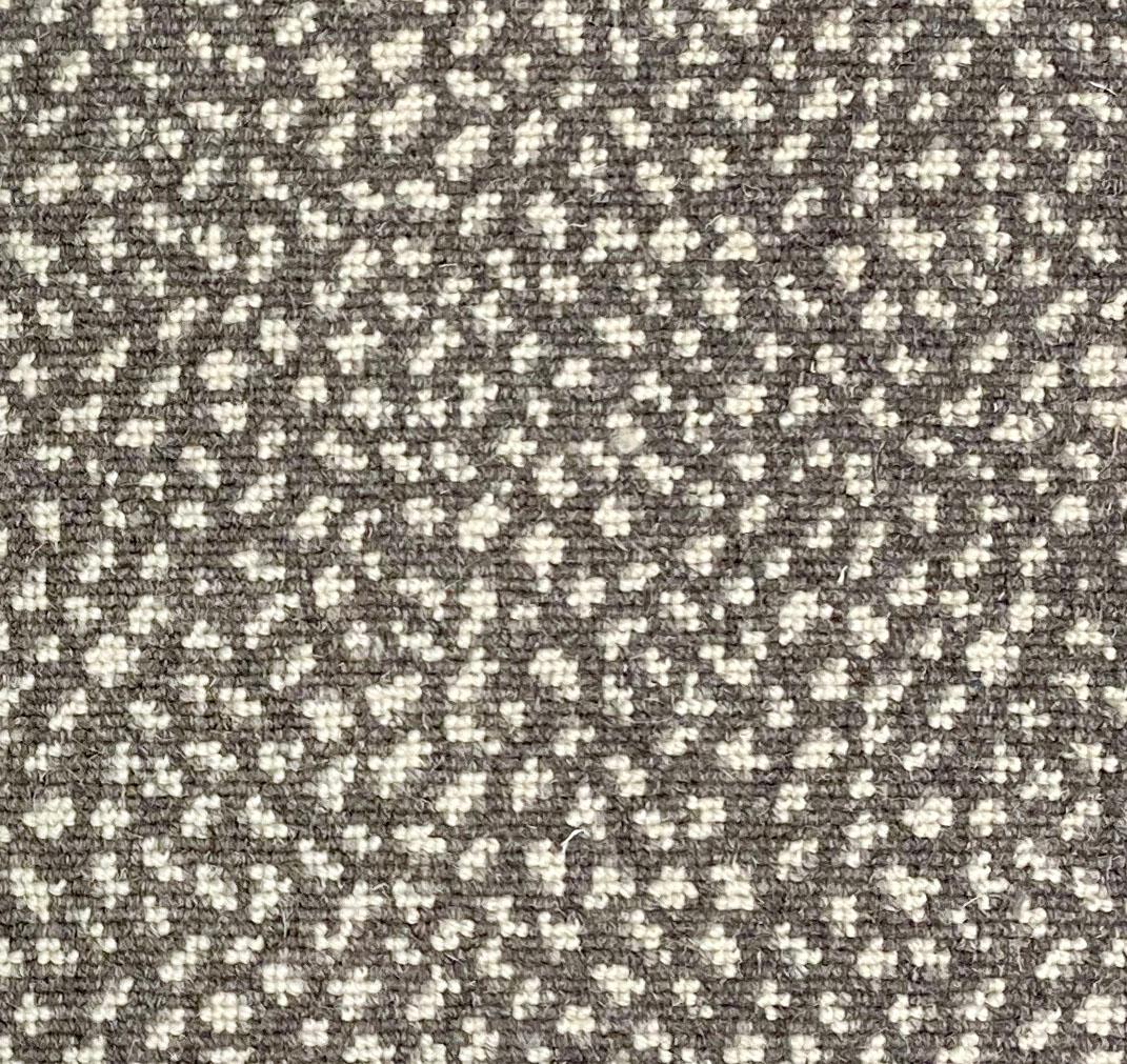 Pindot Heather Slate carpet sample
