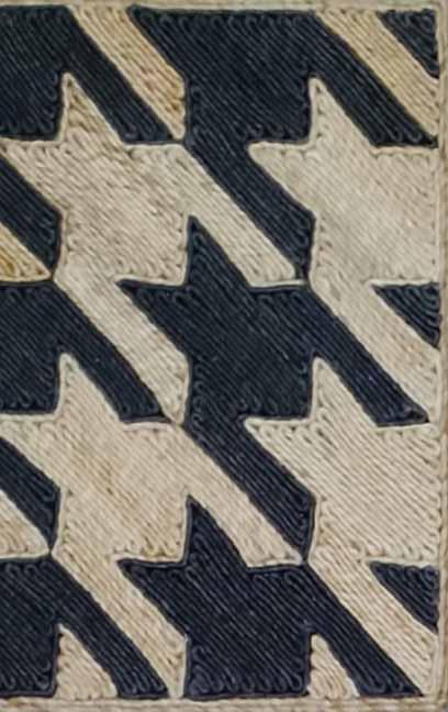 Hollingworth Gold / Blue carpet sample