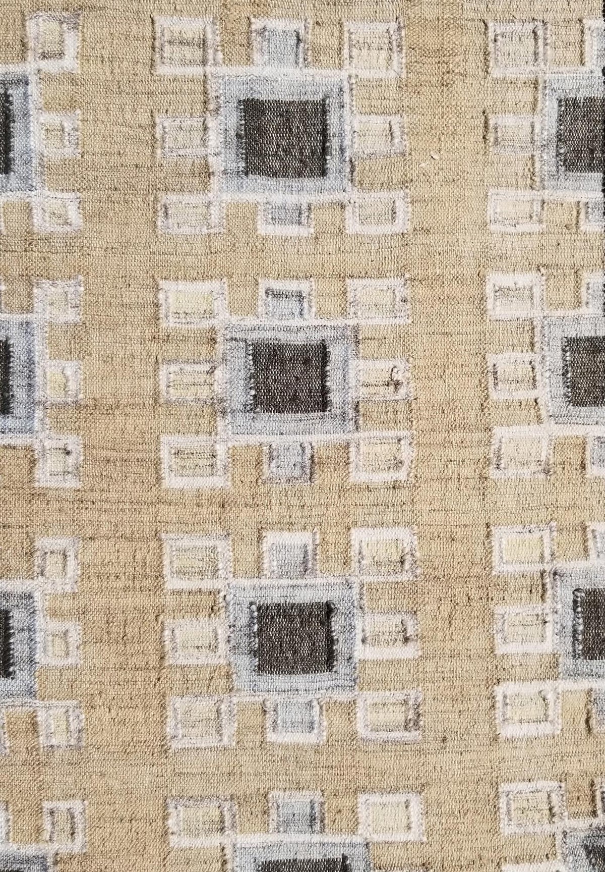 Birch Hollow Rust / Gray carpet sample