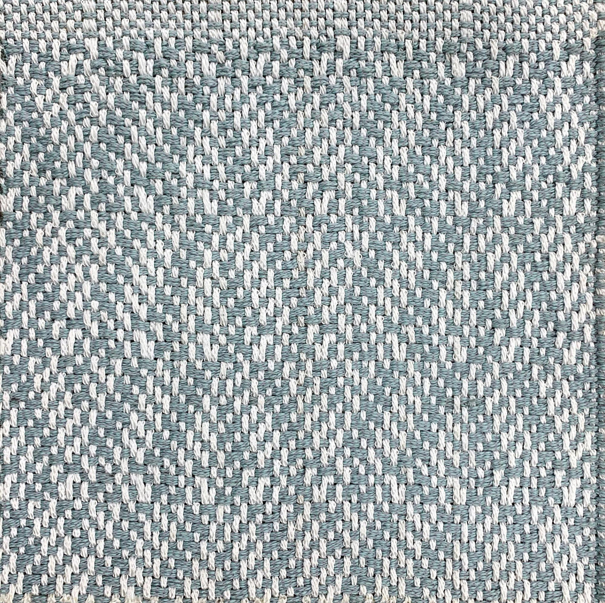 Concordia White Green carpet sample